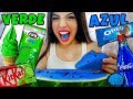 NAMORADA 24 HORAS só COMENDO COMIDA AZUL e VERDE 🍏🍭 NAMORADA 24 HORAS só COMENDO COMIDA AZUL e VERDE 🍏🍭