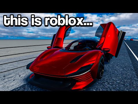 THE MOST REALISTIC ROBLOX CAR GAME