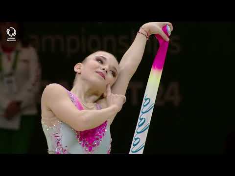 Stiliana NIKOLOVA (BUL) - 2024 Rhythmic European Champion, All-Around