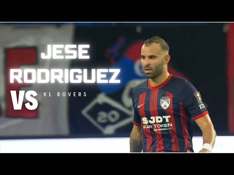 Ex Real Madrid player, JESE RODRIGUEZ with JDT against KL Rovers