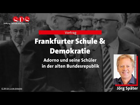 Frankfurter Schule und Demokratie - Dr. Jörg Später, 01. Dezember 2025