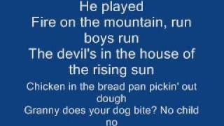 Lyrics Primus - the devil went down to georgia