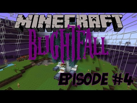 A Baby Wolf!! - Minecraft Blightfall - Episode 4