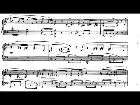 Carlos Guastavino - Diez Cantos Populares for Piano (1974) [Score-Video]