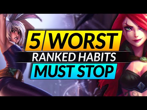 5 BIG One Trick Mistakes that Make You LOSE - Challenger Tips and Tricks - LoL Pro Guide