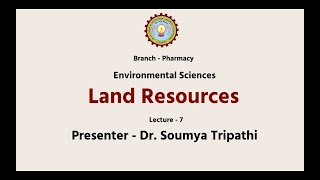 Environmental Sciences  | Land Resourses | AKTU Digital Education