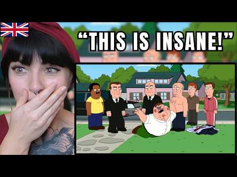 British Girl Reacts to Family Guy Funny Moments Compilation - SO Unhinged!