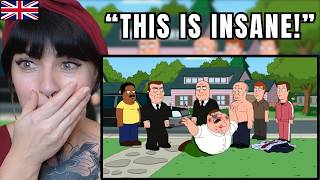 British Girl Reacts to Family Guy Funny Moments Compilation - SO Unhinged!