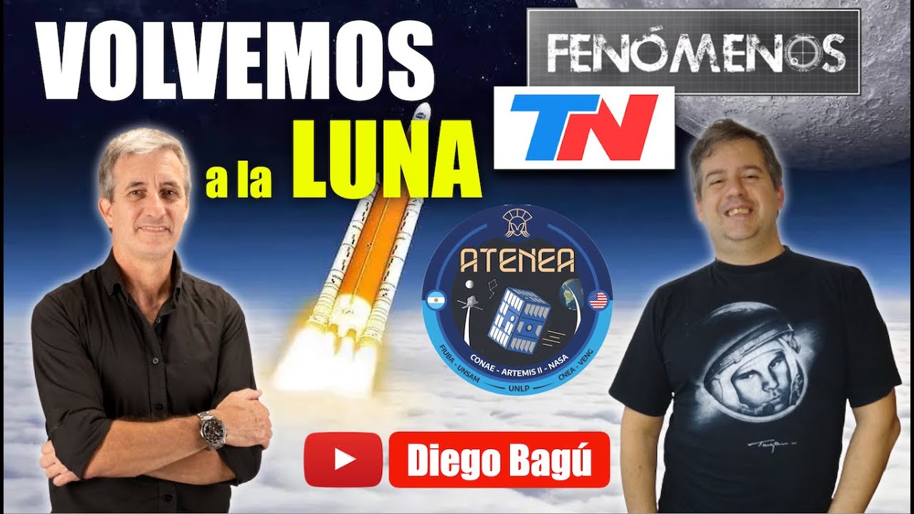 ARTEMIS II y el REGRESO a la LUNA | #DiegoBagú y #DiegoCórdova en #FenómenosTN - (2026 feb 1)