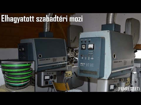 Elhagyatott szabadtéri Mozi (Filmrészlet)