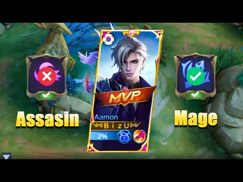 Insane Damage Aamon Emblem Set !! Aamon Build   Mobile Legends ~ ML