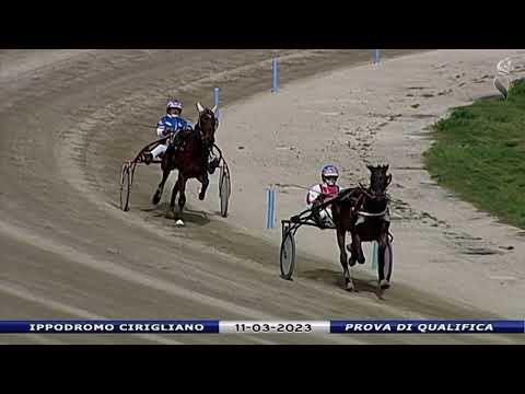 Aversa trotto 11 Marzo 2023 - Prova di qualifica