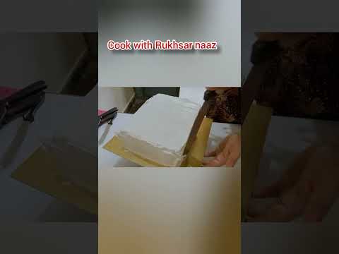 How to make ractangle Cake icing #cake #amazing #shorts #how #most