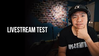 Livestream Test for Sony a7SIII Announcement
