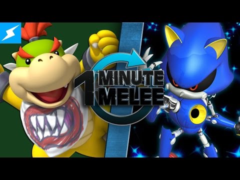 One Minute Melee - Bowser Jr vs Metal Sonic (Nintendo vs SEGA)