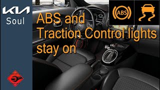 Kia Soul | ABS and Traction lights stayed on
