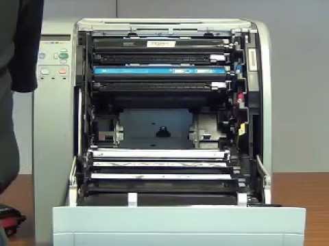 Hewlett Packard (HP) Dažomieji milteliai HP Q2672A, GELTONA video