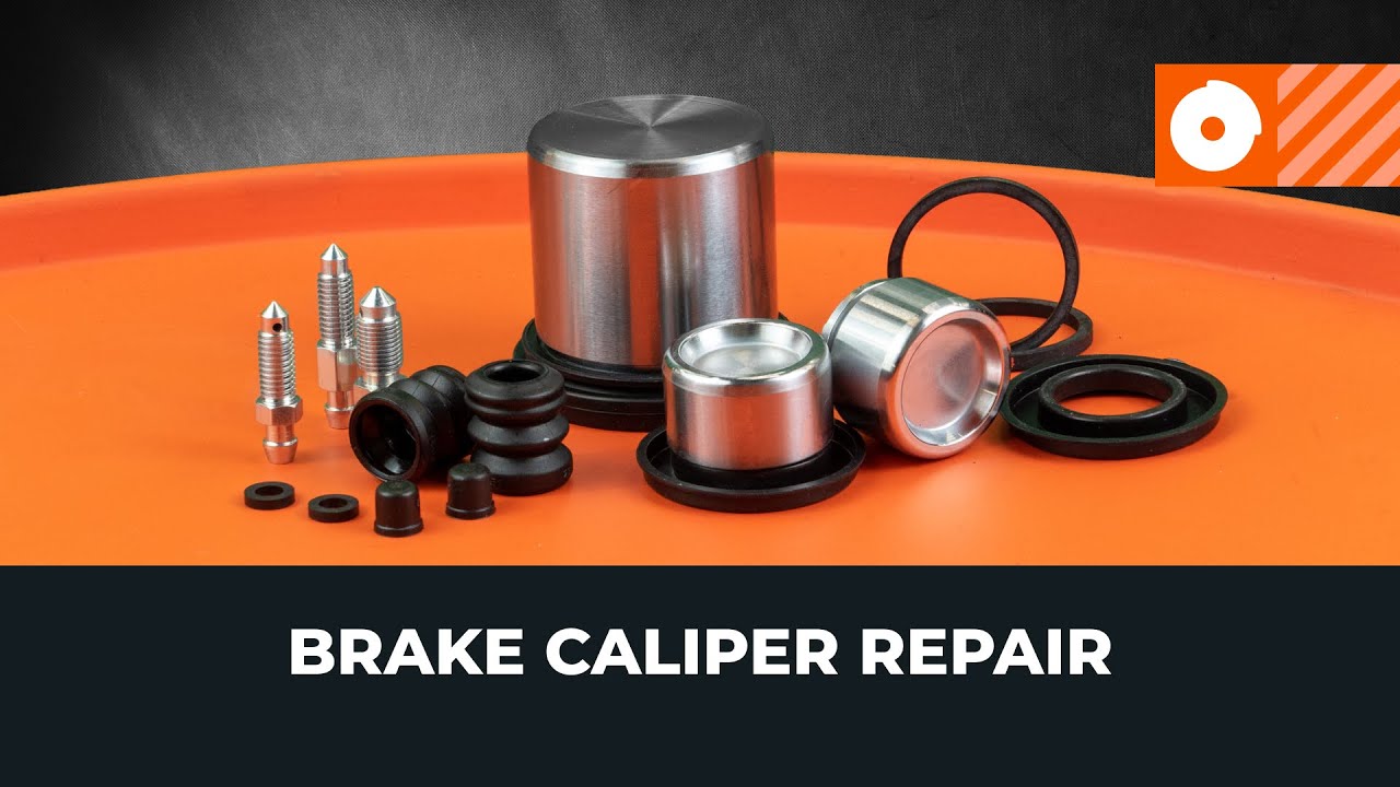 How to change brake caliper repair kit on a car – replacement tutorial