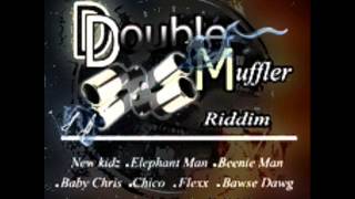 DOUBLE MUFFLER RIDDIM MIXX BY DJ-M.o.M ELEPHANT MAN, BEENIE MAN, BABY CHRIS and more