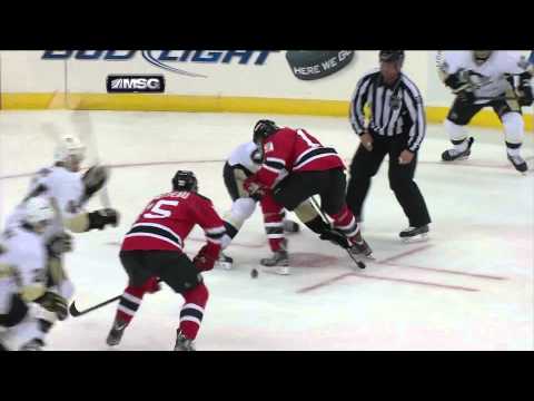 2.9.13 - New Jersey Devils Vs. Pittsburgh Penguins - 1 Matteau 1st Nhl Goal