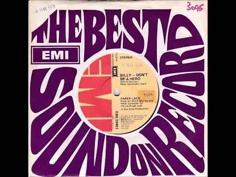 45 of the Week - Billy - Don't Be A Hero