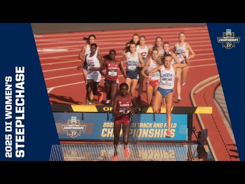 Women's 3000m steeplechase final - 2025 NCAA outdoor track and field championships