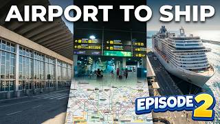 How to get from Barcelona Airport to Cruise Port | Barcelona Cruise Guide Series: Episode 2
