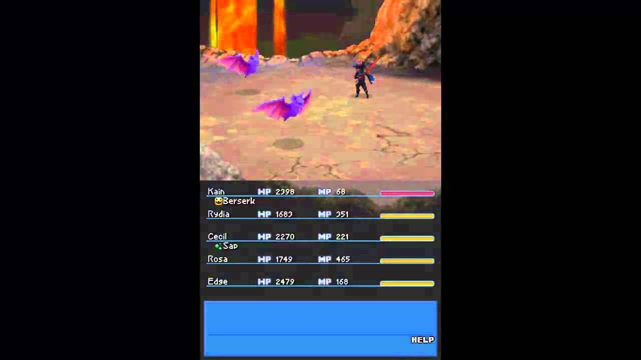 Let's Play Final Fantasy IV DS #73 Demon Wall