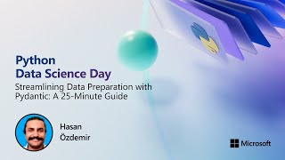 Streamlining Data Preparation with Pydantic: A 25-Minute Guide | Python Data Science Day