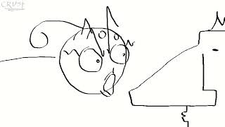 Cibo Matto - Birthday Cake // fan animation (seizure warning)