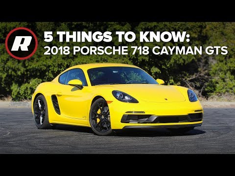 Thumbnail for 2018 Porsche 718 Cayman GTS: 5 things to know by Porsche, video, Porsche 718, vide