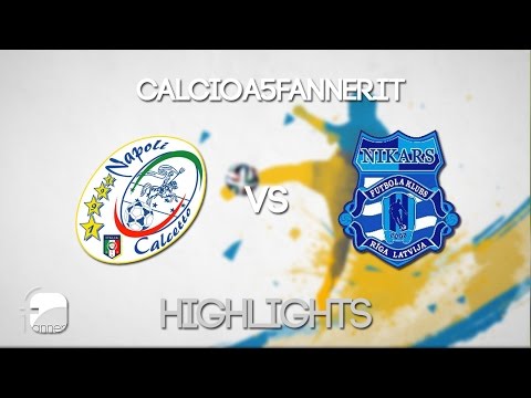 Napoli Calcetto 1-2 TSF Nikars Vanagi | Montesilvano Futsal Cup | Highlights