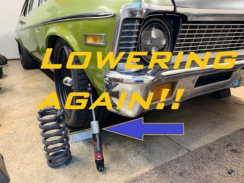 Drop Spindles & Coilovers for the 71 LS NOVA
