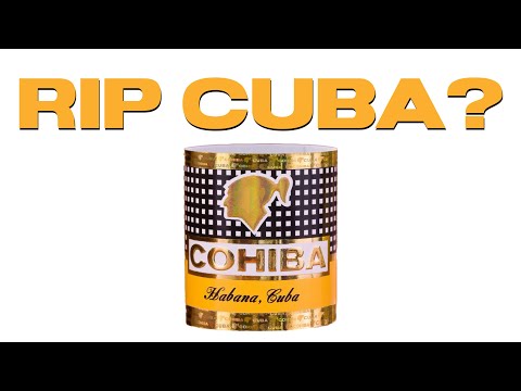 Cuban Cigars Are Still Dying.