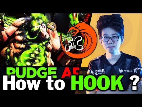 TNC KuKu PUDGE How to HOOK ? Dota 2 Highlights