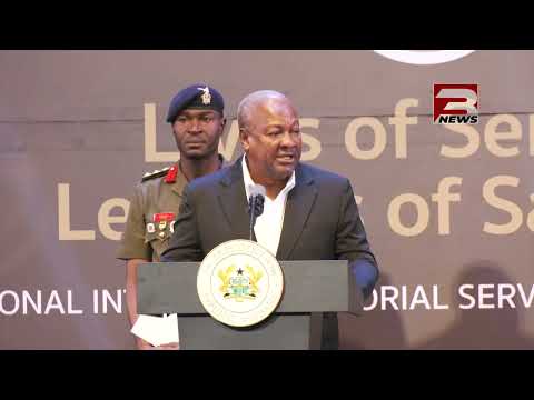 President John Mahama's speech at the National Memorial Service In Honour Of The Gallant 8