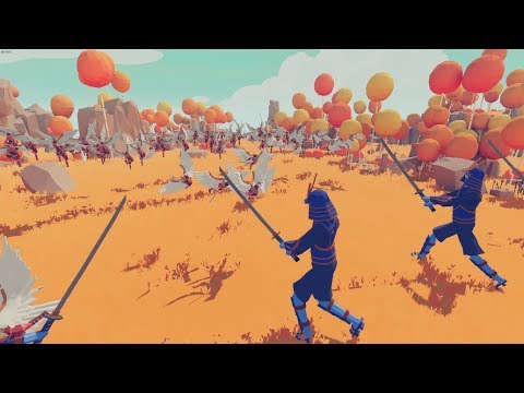 TABS | EPIC FIGHT | Valkyries vs GIANT Samurayes