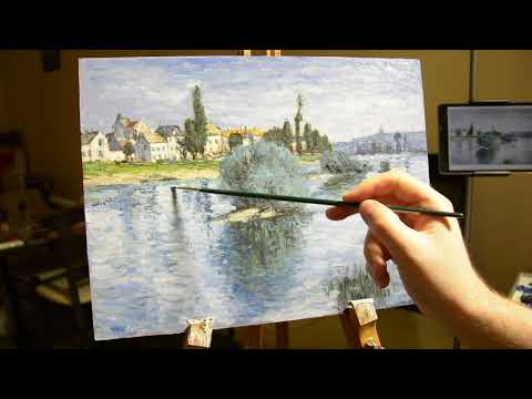 Painting like Monet in Time-lapse | Study old masters ep.2