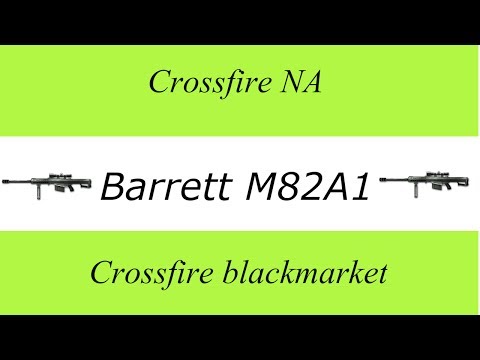Winning Barrett M82A1[Crossfire NA] || ربح سنايبر من البلاك ماركت