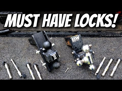 MUST HAVE locks for your expensive Hitches! InfiniteRule for B&W and BULLETPROOF HITCHES
