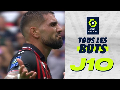 Tous les buts de la 10ème journée - Ligue 1 Uber Eats / 2022-2023