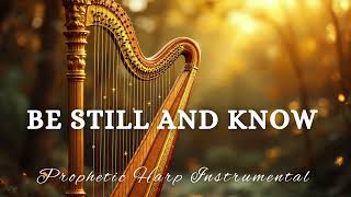 Prophetic Warfare Harp Instrumental/BE STILL AND KNOW/Background Prayer Music 