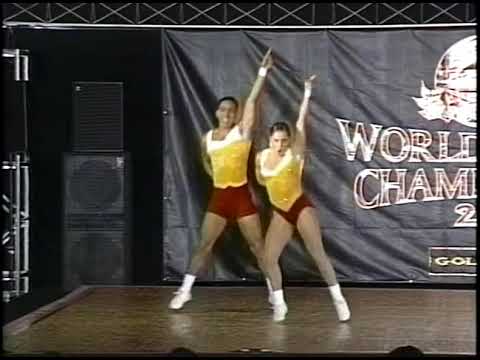 Sandra Arriagada, Jaime Salgado (Chile) - 2000 ANAC World Aerobic Championship