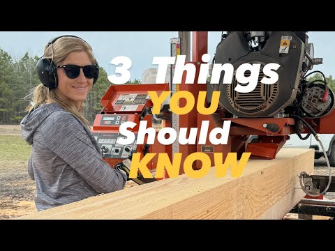 3 Things YOU should know BEFORE buying a Woodmizer SAWMILL!!!