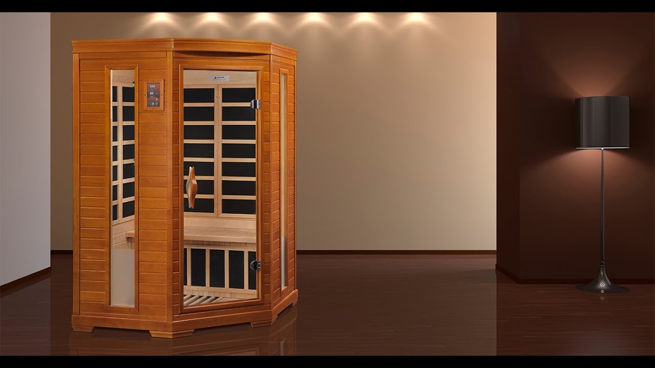 Dynamic Barcelona 2 Person Low EMF Indoor FAR Infrared Sauna video thumbnail