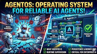 AgentOS Explained in 5 Minutes 🚀 Runtime Supervision & Persistence for AI Agents