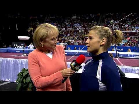 Alicia Sacramone Interview - 2008 Visa Championships - Women