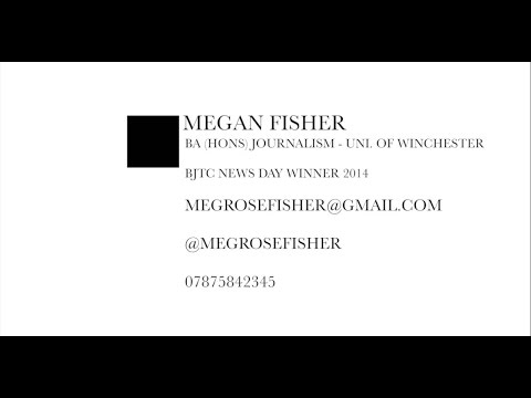 Megan Fisher: Showreel