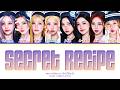 Hearts2Hearts Secret Recipe Lyrics Color Coded Lyrics