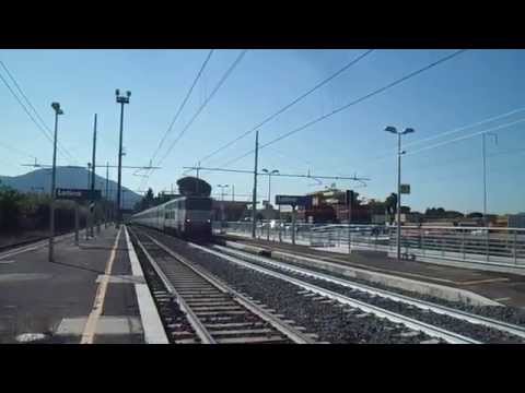 E656.058 sull' IC 510 "Capodimonte" Salerno - Torino Porta Nuova, in partenza da Latina